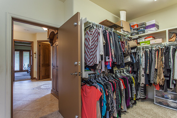 Master Bedroom Closet-Saferoom