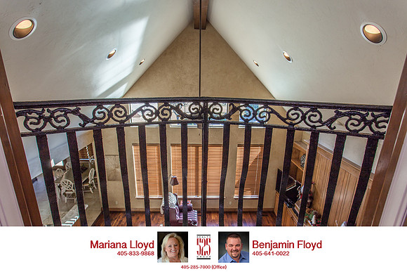 Upstairs Balcony